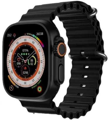 پک ساعت هوشمند مدل KW15 Ultra2 همراه با هفت بند 